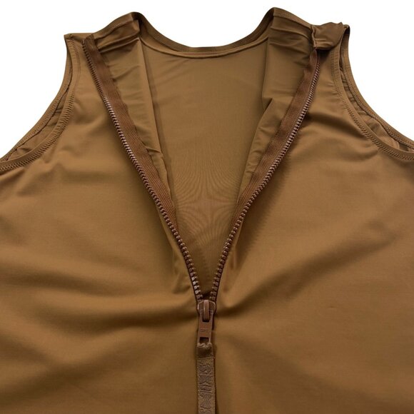 SKIMS Swim Sleeveless One Piece Almond 4X - Picture 8 of 14